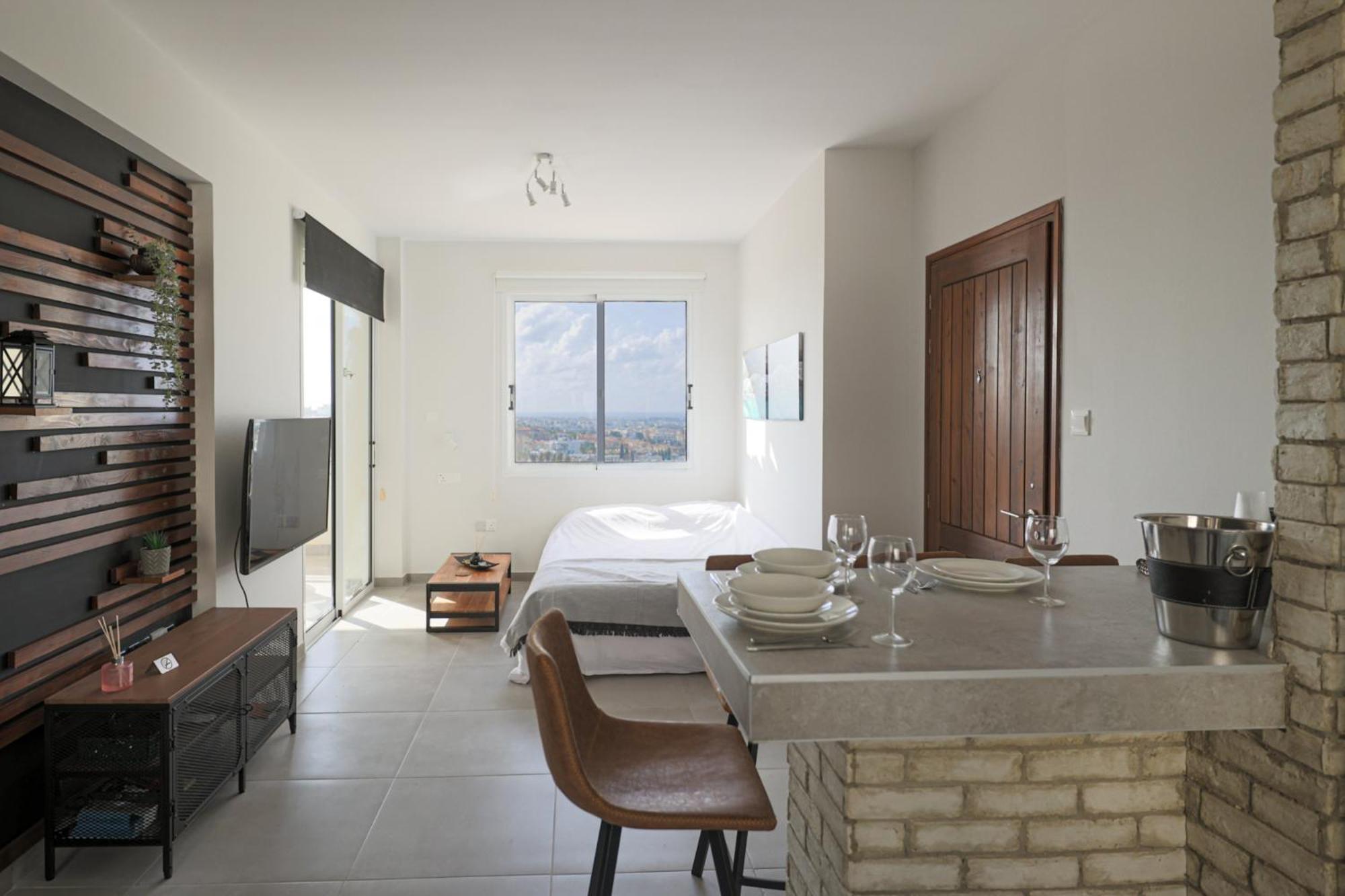 דירות Konia Eden Blue-Horizon 1B, Paphos, Sea View, Pool מראה חיצוני תמונה