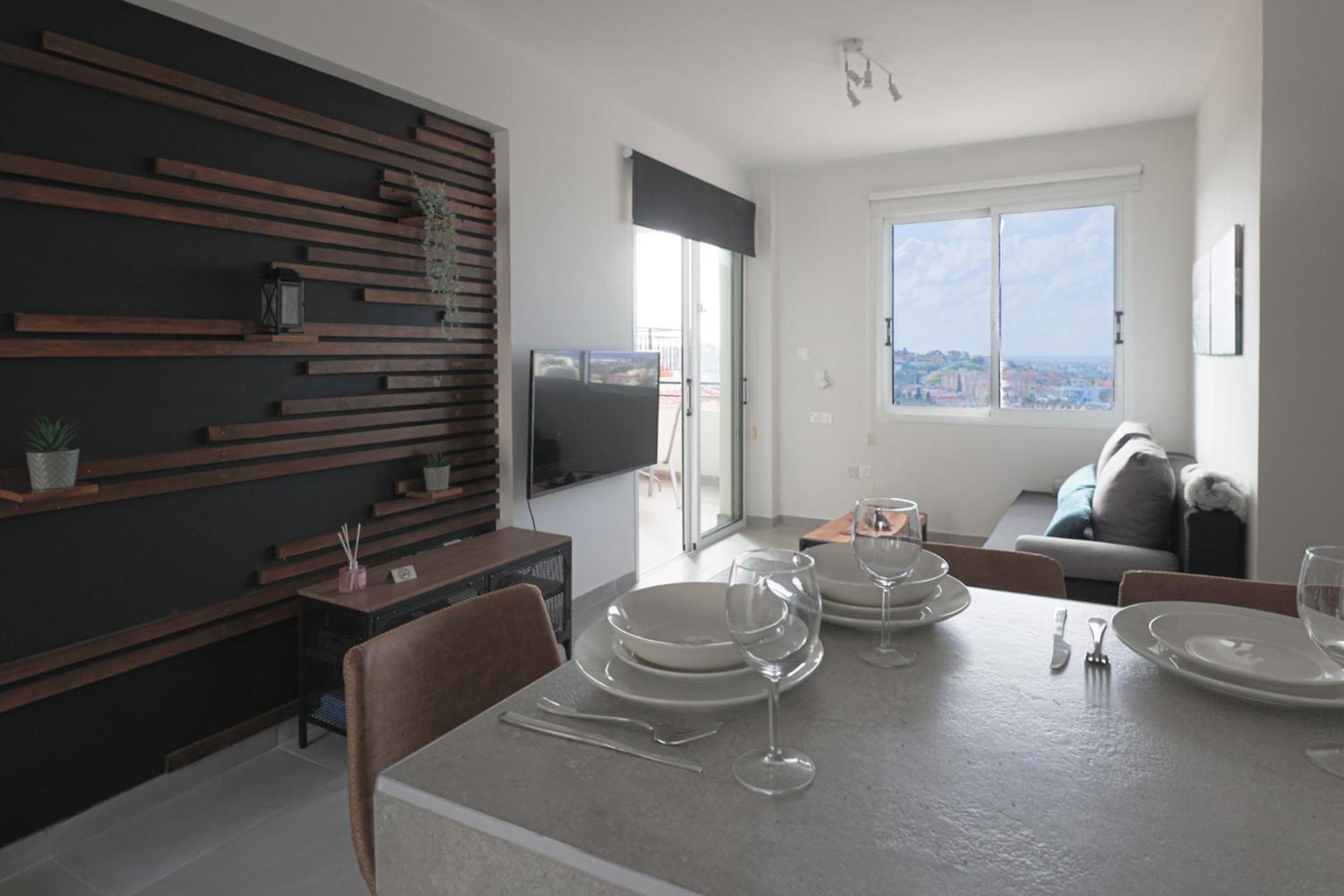 דירות Konia Eden Blue-Horizon 1B, Paphos, Sea View, Pool מראה חיצוני תמונה