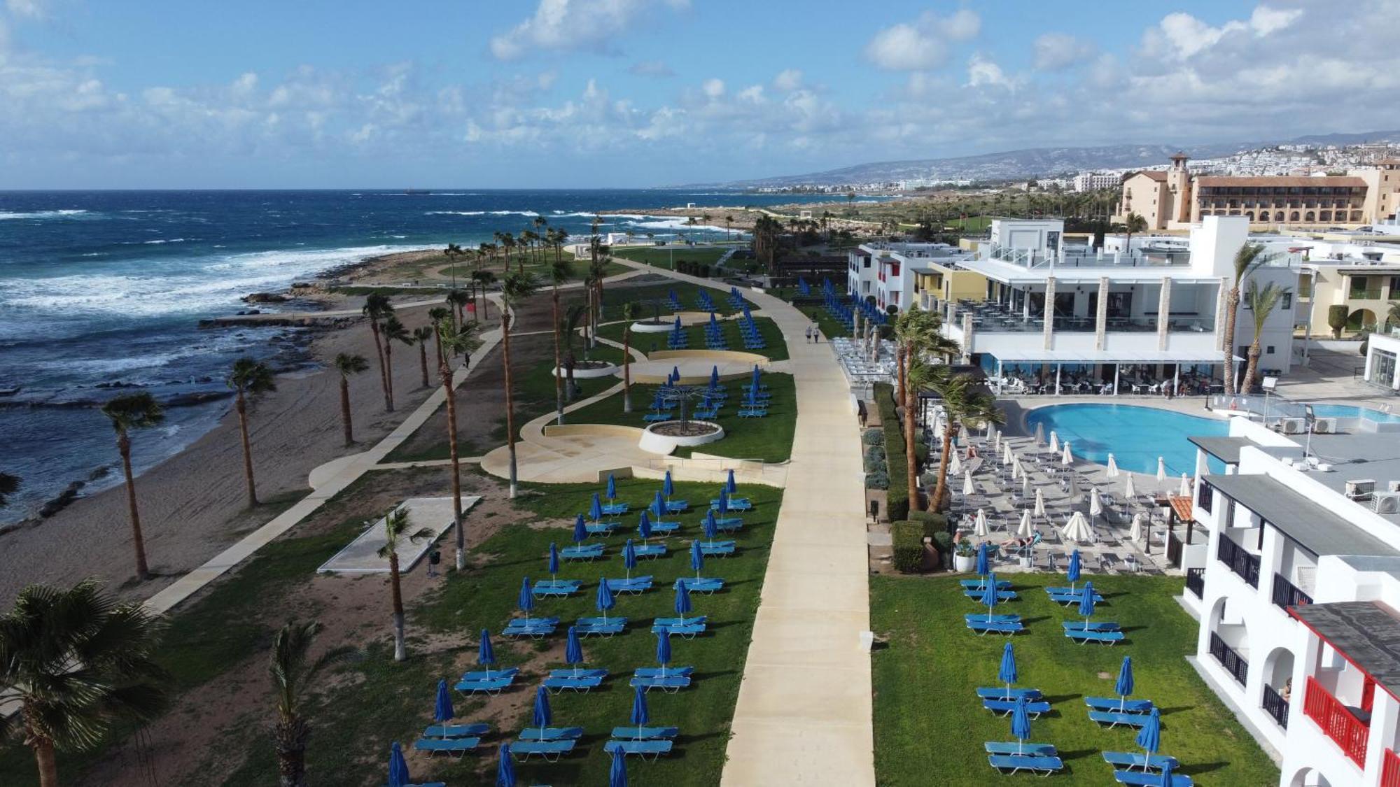 דירות Konia Eden Blue-Horizon 1B, Paphos, Sea View, Pool מראה חיצוני תמונה