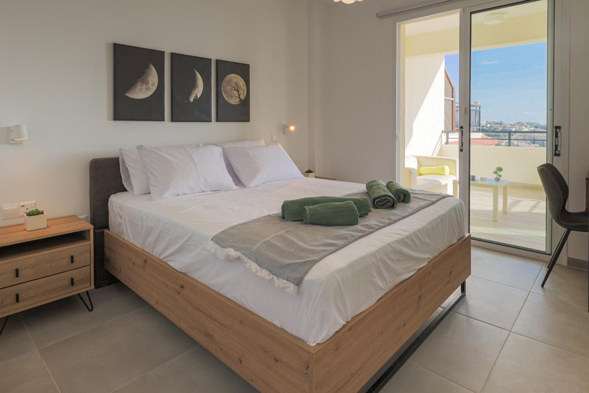 דירות Konia Eden Blue-Horizon 1B, Paphos, Sea View, Pool מראה חיצוני תמונה